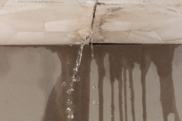 Professional Commercial Water Damage Restoration technician working in Bremen, IN